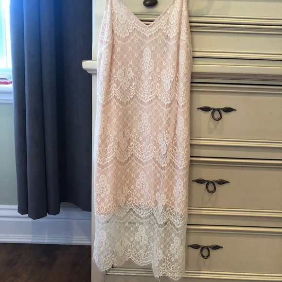 Forever 21 Pink Lace Dress - Picture 2 of 3